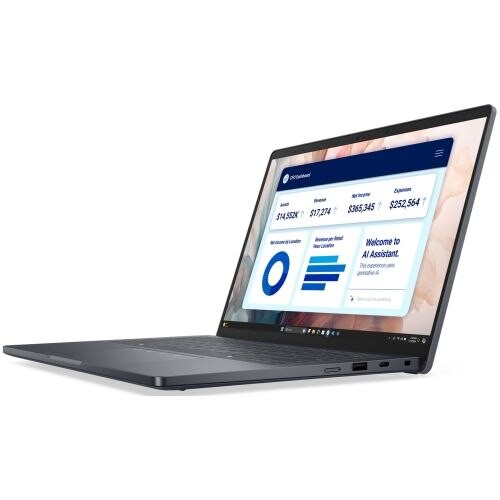 Laptop Dell Pro 14 Premium PA14250, 14 inch 1920 x 1200, Intel 236V 8 C / 8 T, 2.1 GHz - 4.7 GHz, 8 MB cache, 16 GB LPDDR5X, 512 GB SSD, Intel Graphics, Windows 11 Pro