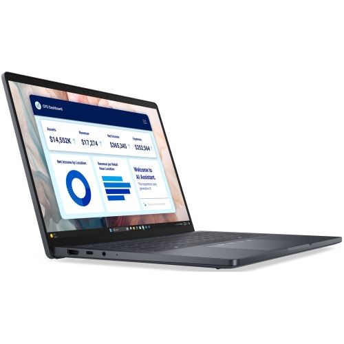 Laptop Dell Pro 14 Premium PA14250, 14 inch 1920 x 1200, Intel 236V 8 C / 8 T, 2.1 GHz - 4.7 GHz, 8 MB cache, 16 GB LPDDR5X, 512 GB SSD, Intel Graphics, Windows 11 Pro