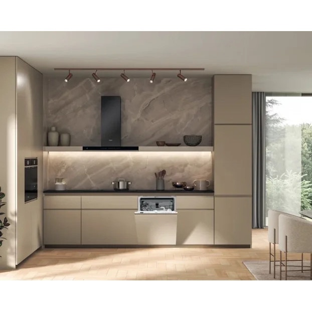 Masina de spalat vase incorporabila Whirlpool WH4IFC14BN6, complet incorporabila, 14 seturi, Clasa C, 9 programe, 44 dB, Start intarziat, Alb