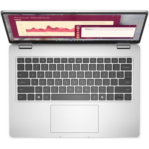 Laptop Dell Pro 14 PC14250, 14 inch 1920 x 1200, Intel 235U 12 C / 14 T, 2.0 GHz - 4.9 GHz, 12 MB cache, 16 GB DDR5, 512 GB SSD, Intel Graphics, Windows 11 Pro