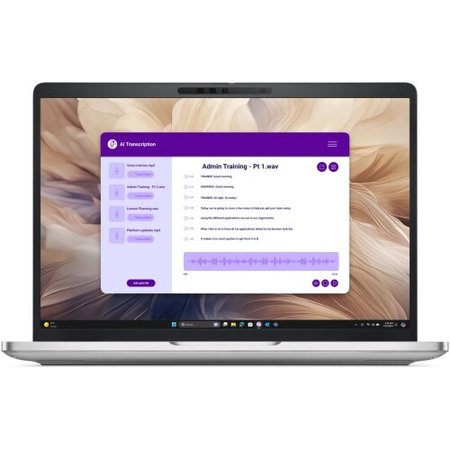 Laptop Dell Pro 13 Plus PB13250, 13.3 inch 1920 x 1200, Intel 268V 8 C / 8 T, 2.2 GHz - 5.0 GHz, 12 MB cache, 32 GB LPDDR5X, 512 GB SSD, Intel Arc Graphics, Windows 11 Pro