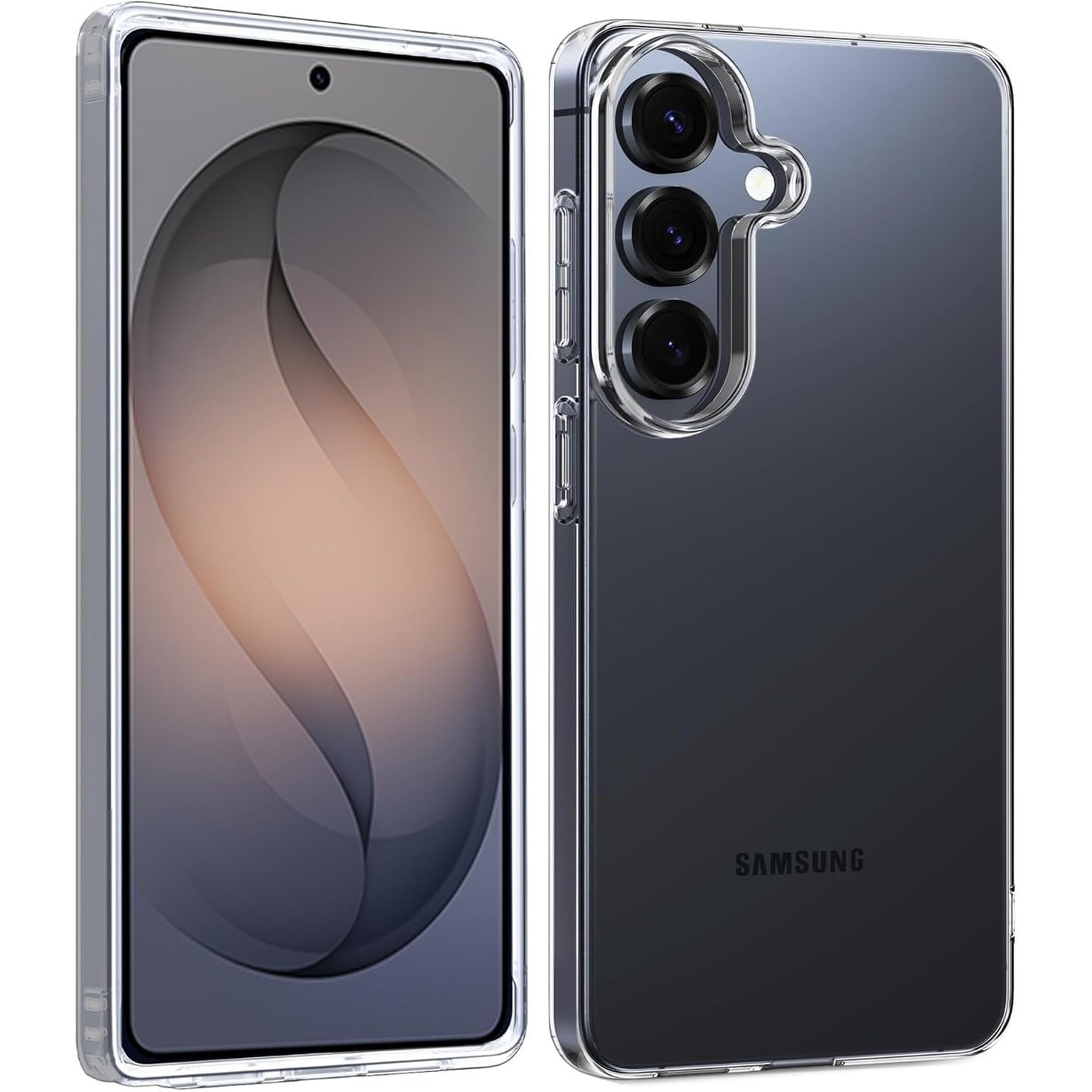 BestCase® Husa Clear Silicon Compatibila cu Samsung Galaxy S26, Anti soc, Protectie camera, Transparent