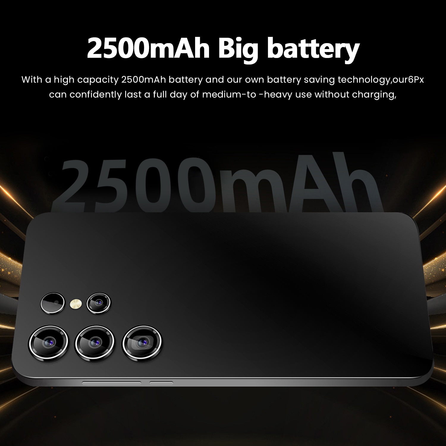 Telefon mobil 5.0 inch, 2GB RAM 16GB ROM, Android 8.1, Dual SIM, Negru
