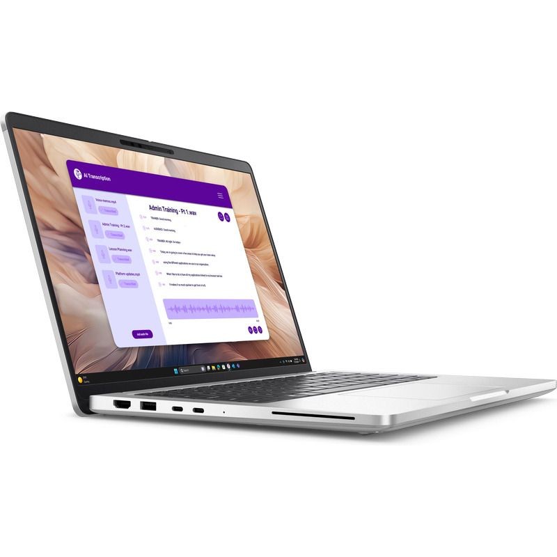 Laptop Dell Pro 14 Plus, 14 inch 1920 x 1200, Intel 266V 8 C / 8 T, 2.2 GHz - 5.0 GHz, 12 MB cache, 16 GB LPDDR5X, 512 GB SSD, Intel Arc Graphics, Windows 11 Pro