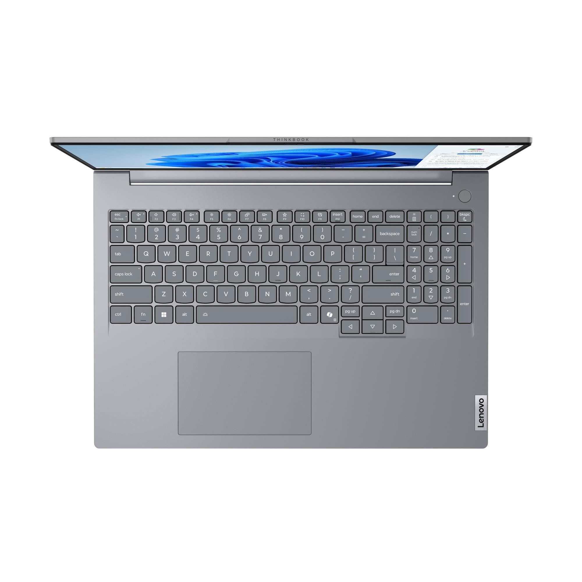 Laptop Lenovo ThinkBook 16 G8 IAL 21SK008QPB, 16 inch 1920 x 1200, Intel 255H 16 C / 26 T, 2.5 GHz - 5.1 GHz, 24 MB cache, 28 W, 16 GB DDR5, 512 GB SSD, Intel Arc 140T, Windows 11 Pro, Gri