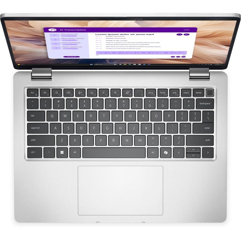 Laptop Dell Pro 14 Plus, 14 inch 1920 x 1200, Intel 268V 8 C / 8 T, 2.2 GHz - 5.0 GHz, 12 MB cache, 16 GB LPDDR5X, 512 GB SSD, Intel Arc Graphics, Windows 11 Pro