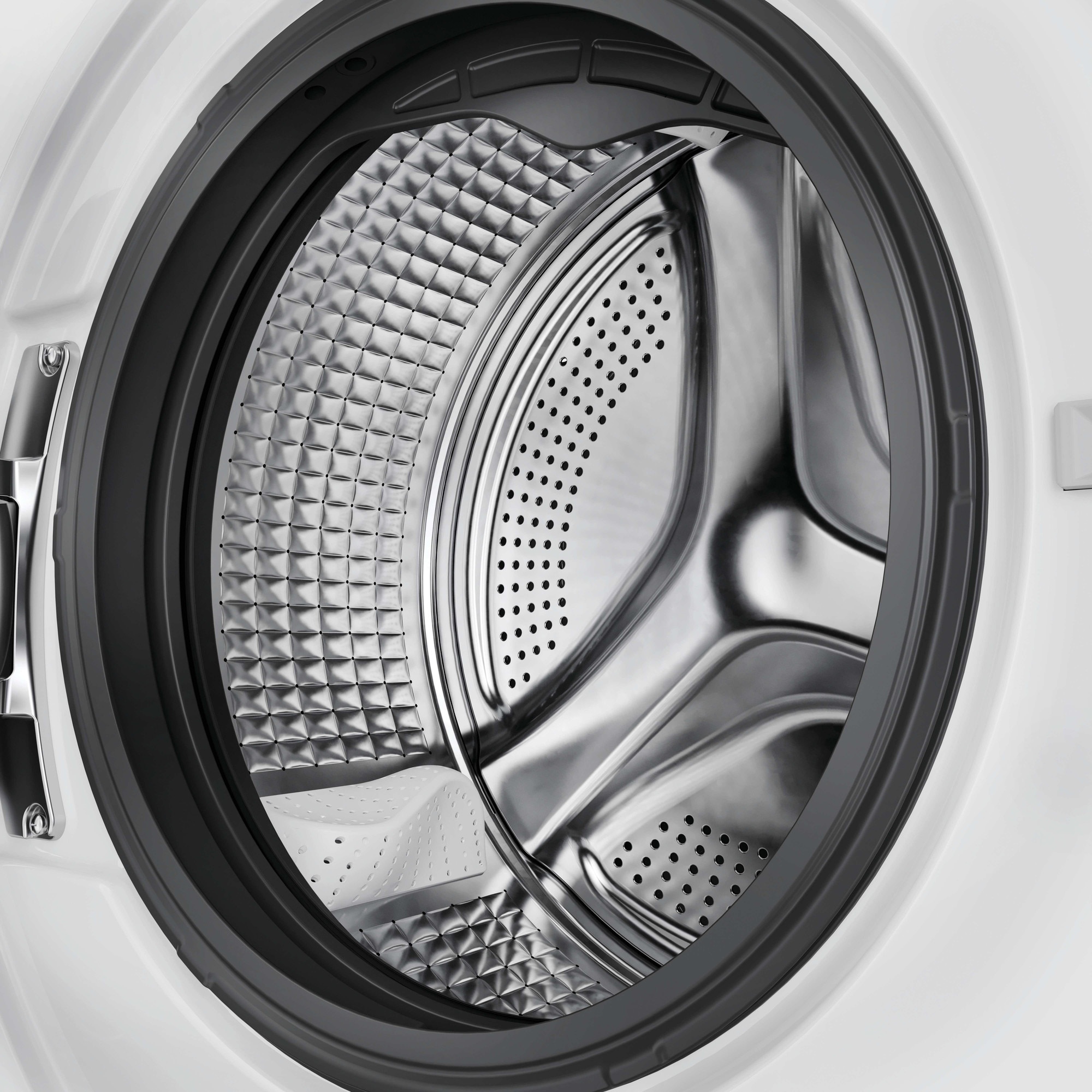 Masina de spalat rufe Haier HW80-B14367U1-S, 8 kg, 1400 rpm, clasa A-45%, motor Direct Motion, Flexy Time, WiFi/ hOn app, ABT, Refresh, alba