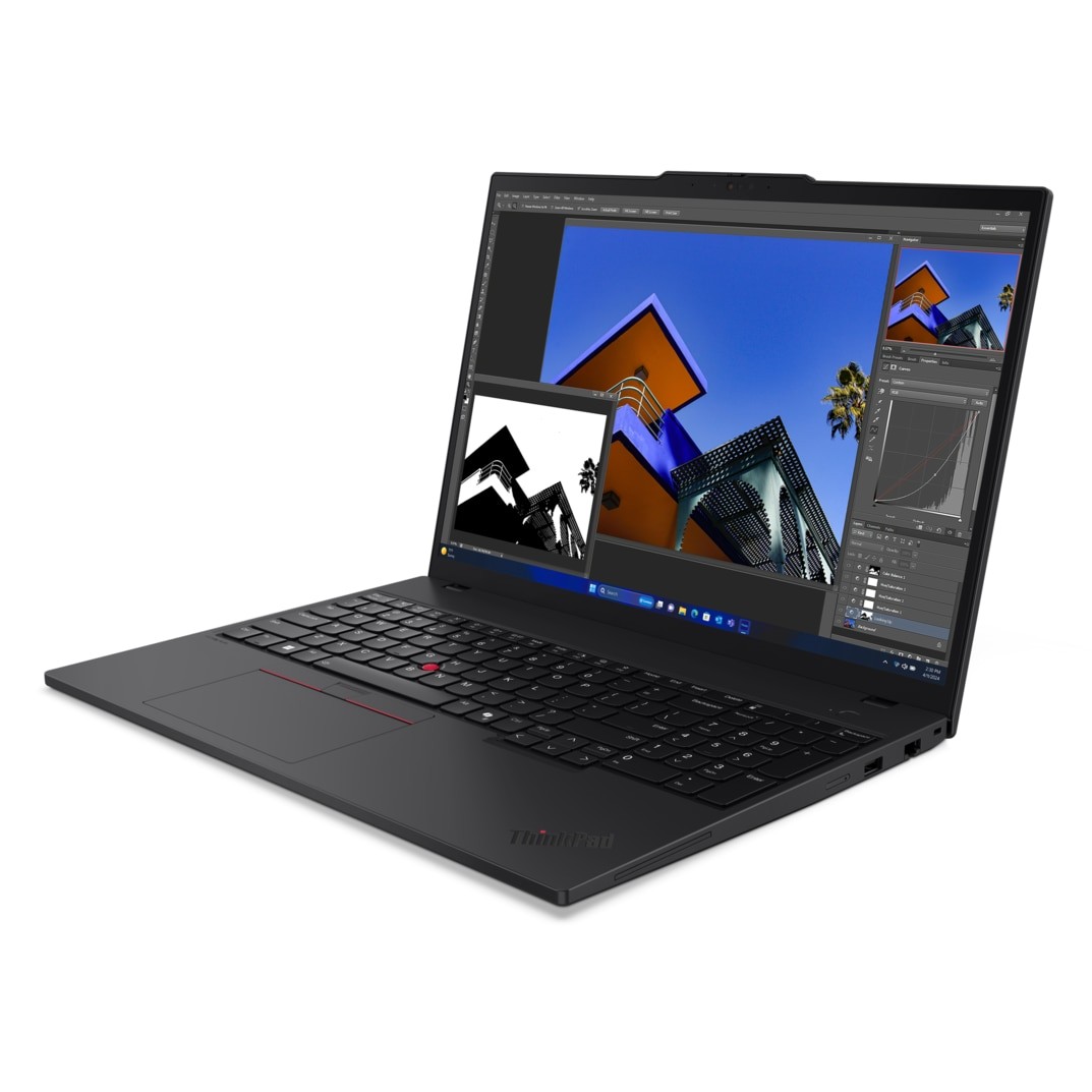 Laptop Lenovo ThinkPad T16 G3 WUXGA 16 inch Intel Core Ultra 5 125U 16GB 512GB SSD Windows 11 Pro Black