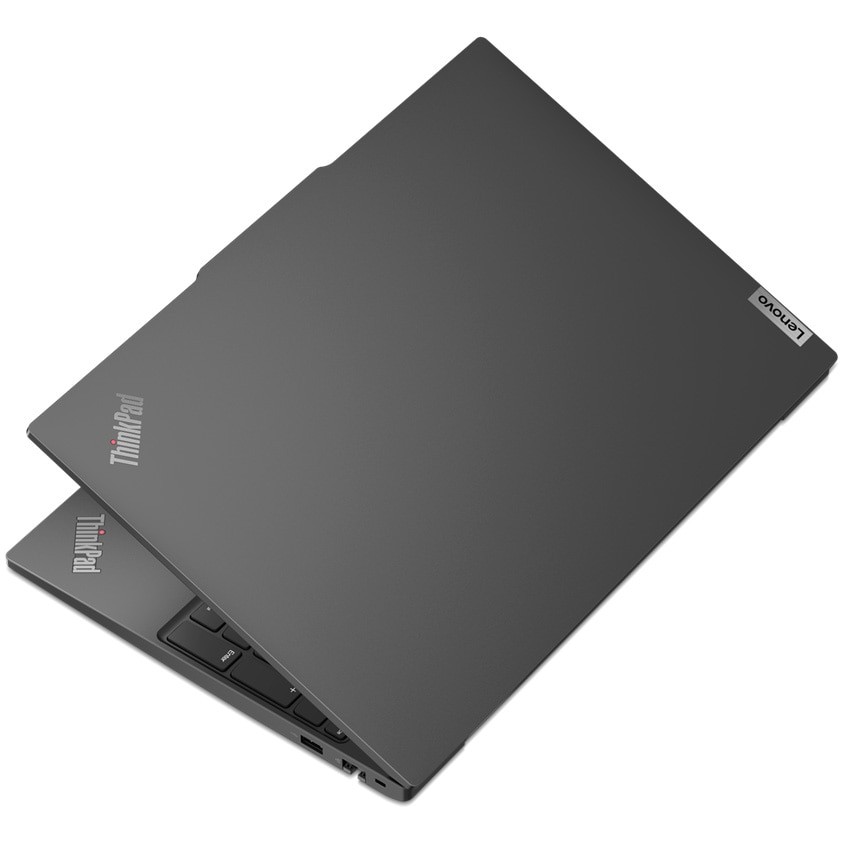 Laptop Lenovo ThinkPad E16 Gen 1 cu procesor Intel® Core™ i5-1335U pana la 4.6 GHz, 16", WUXGA, IPS, 16GB DDR4, 512GB SSD, Intel® Iris® Xe Graphics, No OS, Graphite Black