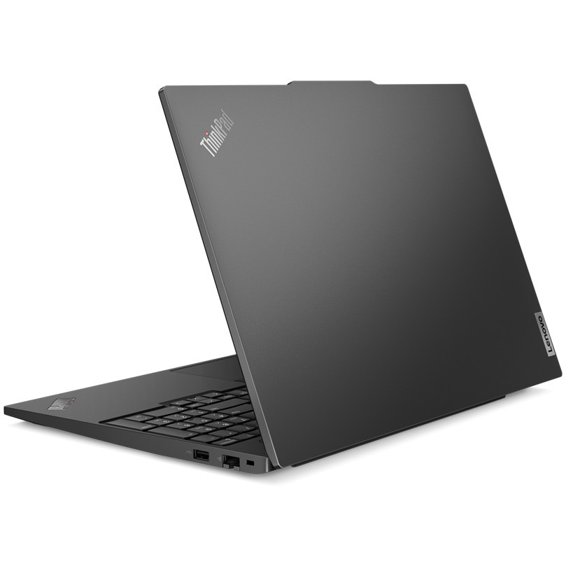 Laptop Lenovo ThinkPad E16 Gen 1 cu procesor Intel® Core™ i5-1335U pana la 4.6 GHz, 16", WUXGA, IPS, 16GB DDR4, 512GB SSD, Intel® Iris® Xe Graphics, No OS, Graphite Black