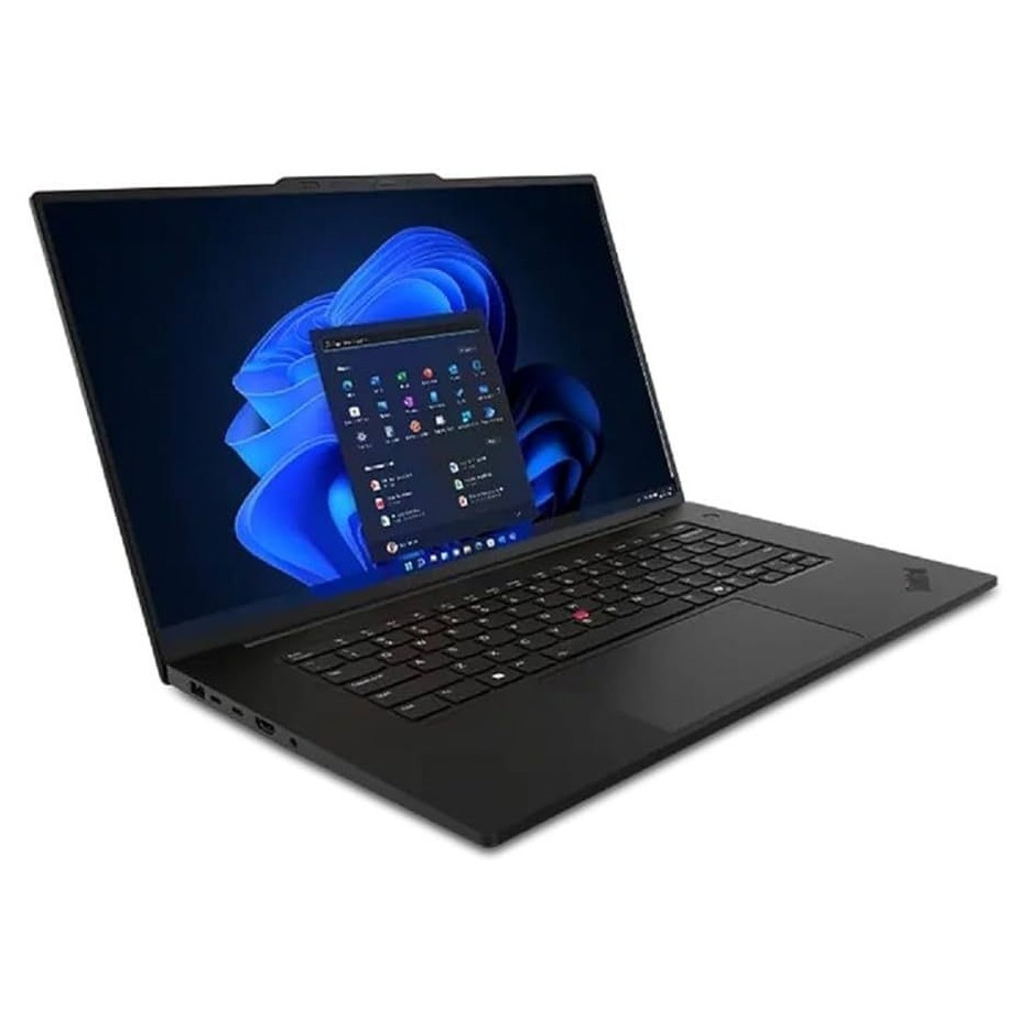 Laptop Lenovo ThinkPad P1 Gen7 21KV001UGE, 16 inch 1920 x 1200, Intel Core Ultra 7 165H 16 C / 22 T, 1.4 GHz - 5 GHz, 24 MB cache, 55 W, 32 GB LPDDR5X, 1 TB SSD, Intel Arc Graphics, Windows 11 Pro, Tastatura Germana, Negru