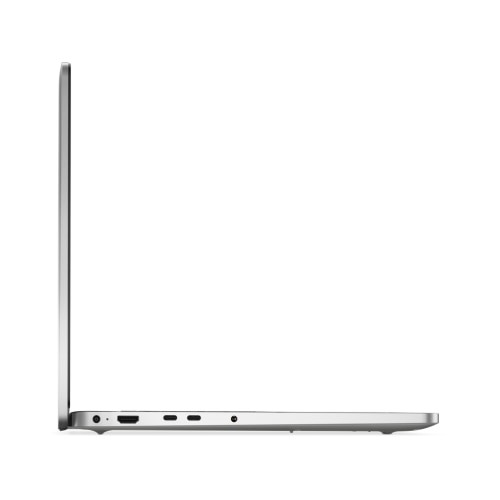 Laptop DELL Pro 16 PC16250 cu procesor Intel®Core™ Ultra 5 235U pana la 4.9 GHz, 16" Full HD, 16GB DDR5 RAM, 512GB SSD, Intel Graphics, Windows 11Pro, Platinum Silver