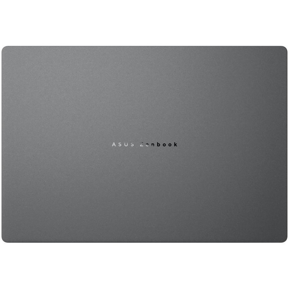 Laptop ASUS Zenbook A14 UX3407RA cu procesor Snapdragon® X Elite X1E 78 100 pana la 3.4GHz, 14'', WUXGA, OLED, 16GB LPDDR5X RAM, 1TB SSD, Qualcomm® Adreno™ GPU, Windows 11 Pro, Iceland Gray