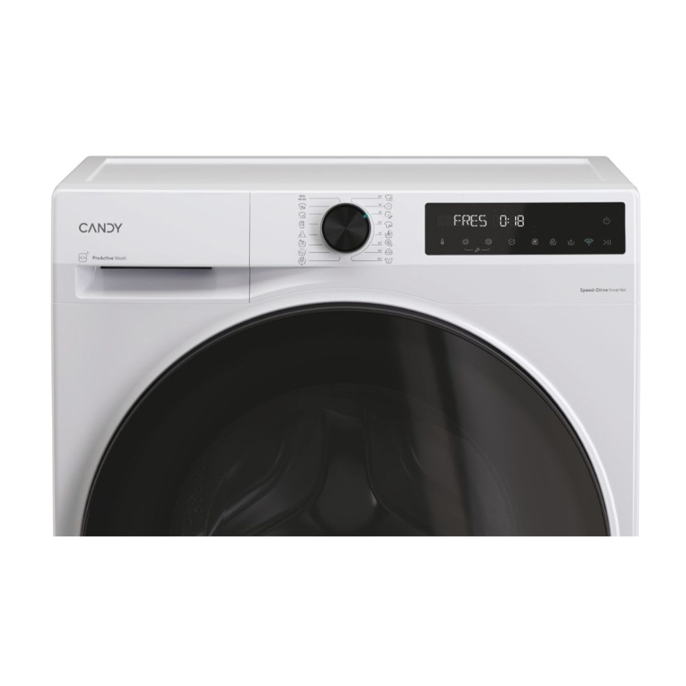 Masina de spalat rufe Candy BP 413BL8-S, 13Kg, Wi-Fi, ProActive Wash, 1400 rpm, Alba