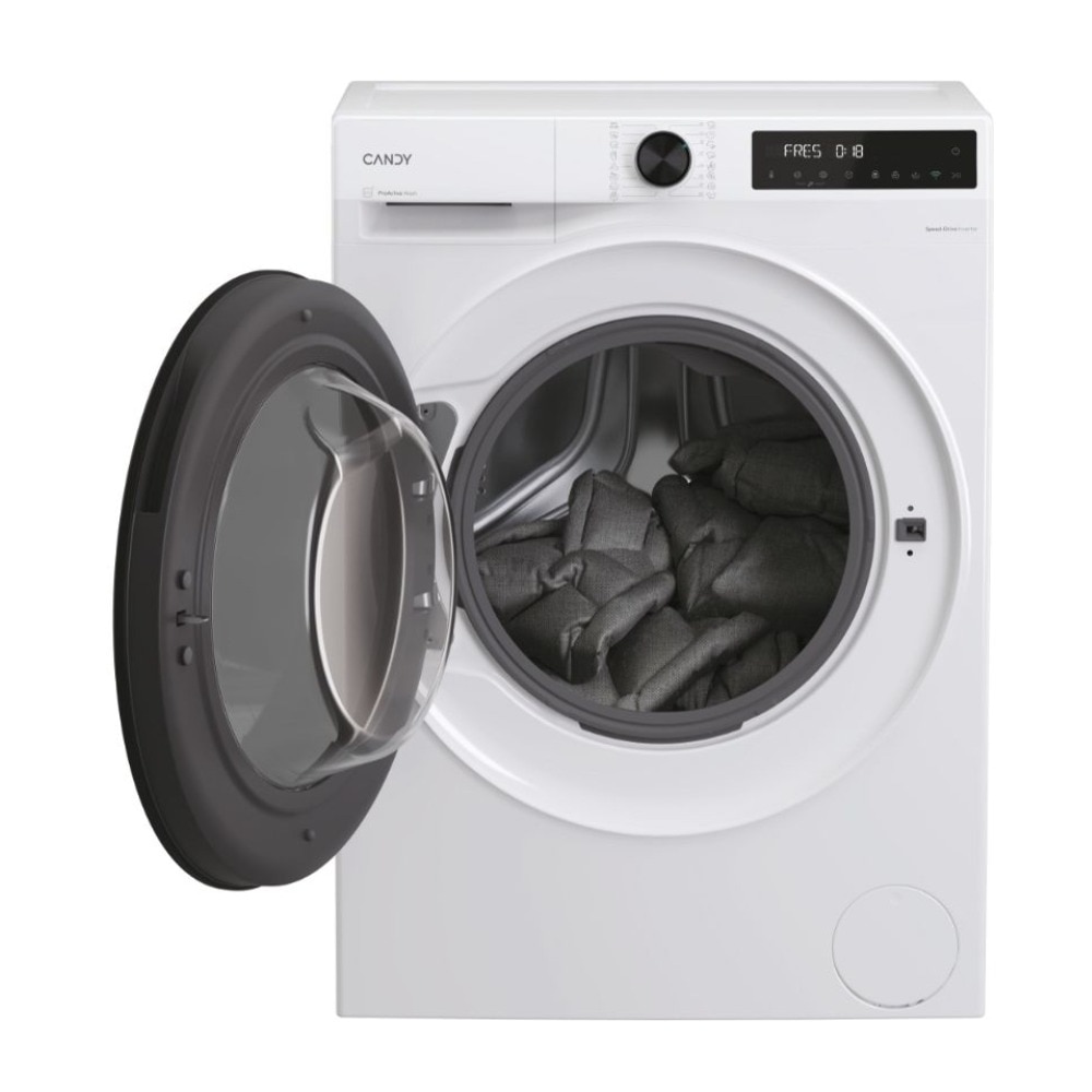 Masina de spalat rufe Candy BP 413BL8-S, 13Kg, Wi-Fi, ProActive Wash, 1400 rpm, Alba
