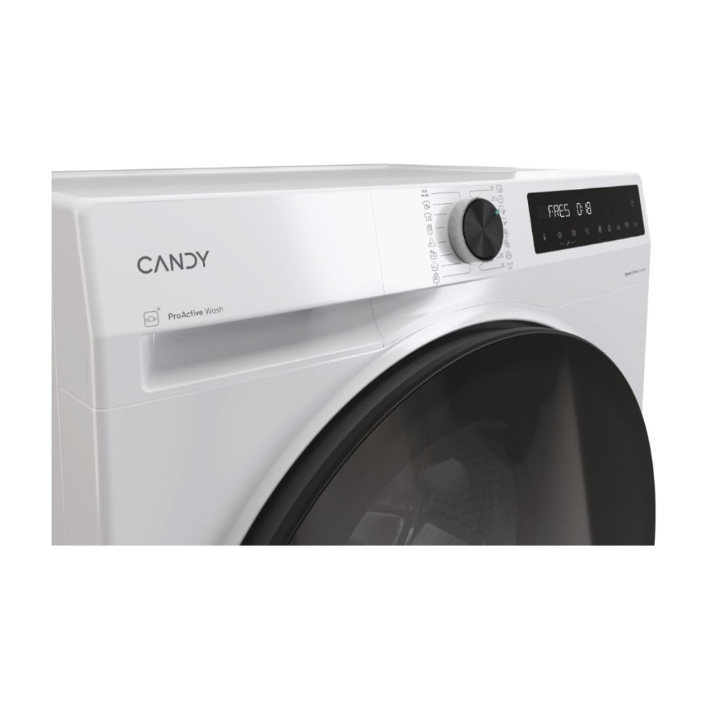 Masina de spalat rufe Candy BP 413BL8-S, 13Kg, Wi-Fi, ProActive Wash, 1400 rpm, Alba