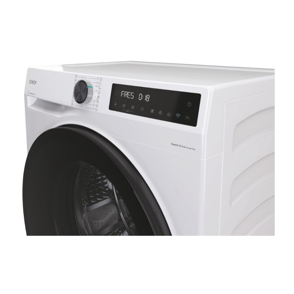 Masina de spalat rufe Candy BP 413BL8-S, 13Kg, Wi-Fi, ProActive Wash, 1400 rpm, Alba