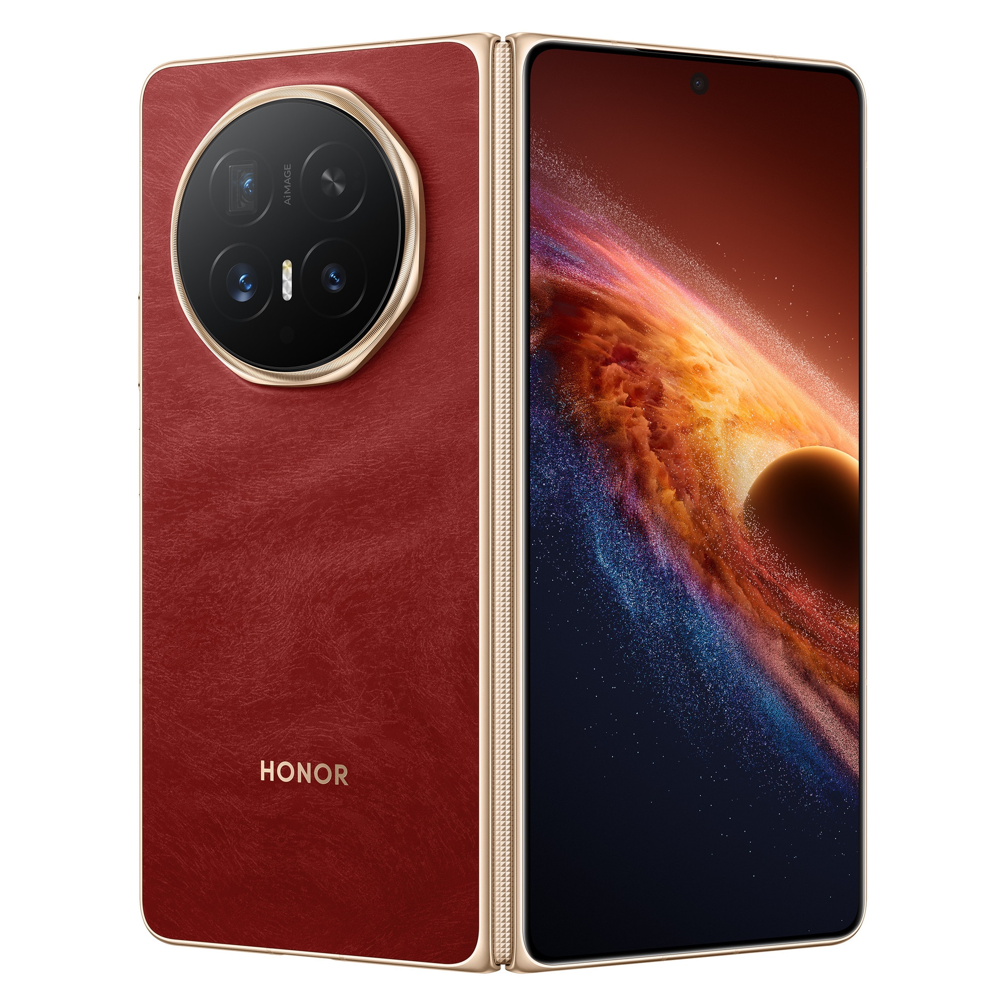 Telefon mobil HONOR Magic V6, Dual SIM, 16GB RAM, 512GB, 5G, Red
