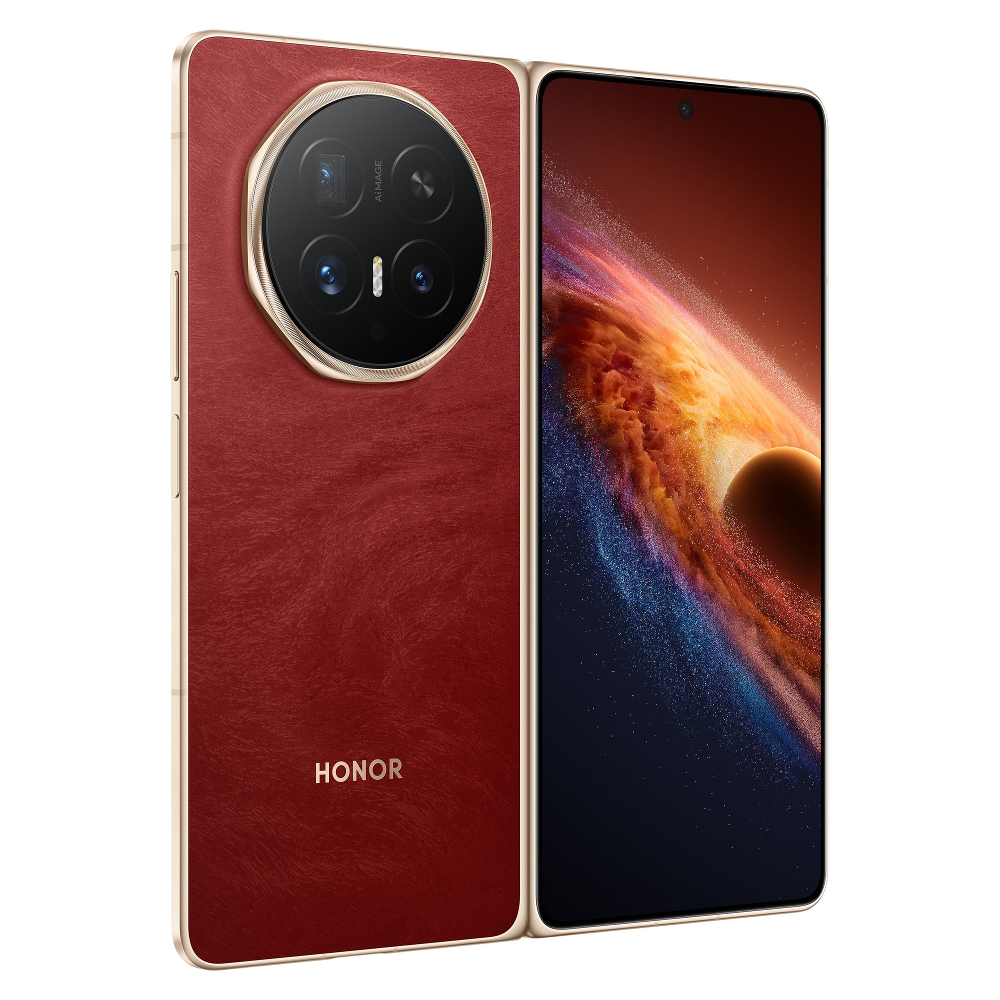 Telefon mobil HONOR Magic V6, Dual SIM, 16GB RAM, 512GB, 5G, Red