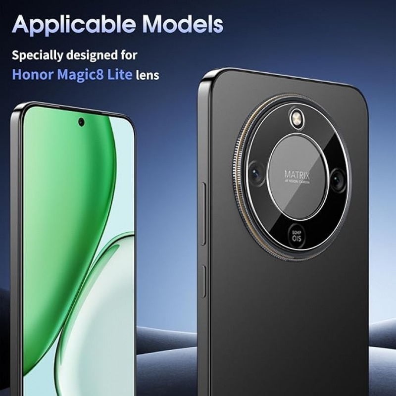 For Honor Magic 8 Lite 5G 2Pcs 9H Sticla Temperata Protectie Lentila Camera HD Clara Acoperire Totala Anti-Raschiteza Anti-Abraziune