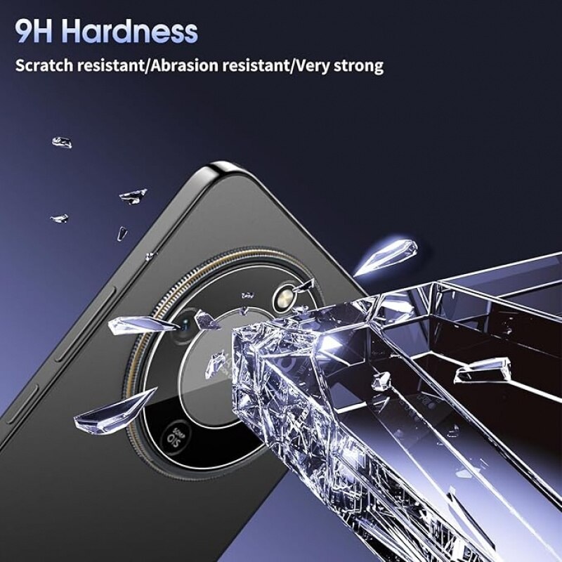 For Honor Magic 8 Lite 5G 2Pcs 9H Sticla Temperata Protectie Lentila Camera HD Clara Acoperire Totala Anti-Raschiteza Anti-Abraziune