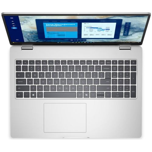 Laptop Dell Pro 16, 16 inch 1920 x 1200, Intel 255U 12 C / 14 T, 2.4 GHz - 5.2 Ghz, 12 MB cache, 16 GB DDR5, 512 GB SSD, Intel Graphics, Windows 11 Pro, Gri