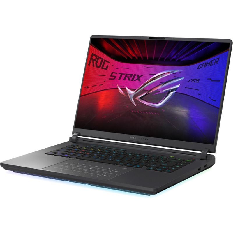 Laptop Asus ROG Strix G16 G615 G615LW-S5047, 16 inch 2560 x 1600, Intel Core Ultra 9 275HX 24 C / 24 T, 2.7 GHz - 5.4 GHz, 40 MB cache, 28 W, 32 GB DDR5, 2 TB SSD, Nvidia GeForce RTX 5080, Fara sistem de operare, Gri