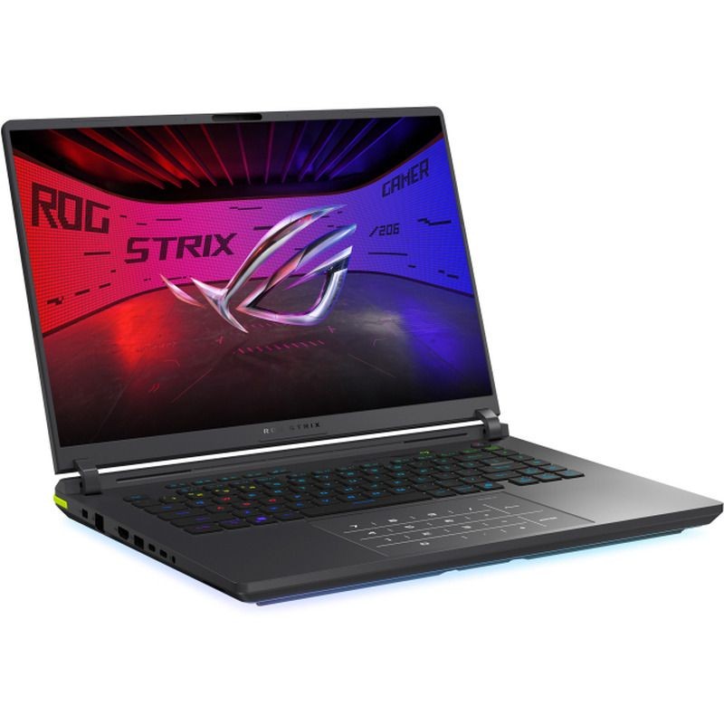 Laptop Asus ROG Strix G16 G615 G615LW-S5047, 16 inch 2560 x 1600, Intel Core Ultra 9 275HX 24 C / 24 T, 2.7 GHz - 5.4 GHz, 40 MB cache, 28 W, 32 GB DDR5, 2 TB SSD, Nvidia GeForce RTX 5080, Fara sistem de operare, Gri