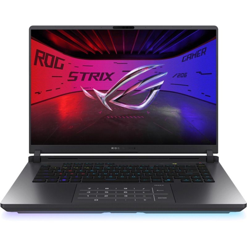 Laptop Asus ROG Strix G16 G615 G615LW-S5047, 16 inch 2560 x 1600, Intel Core Ultra 9 275HX 24 C / 24 T, 2.7 GHz - 5.4 GHz, 40 MB cache, 28 W, 32 GB DDR5, 2 TB SSD, Nvidia GeForce RTX 5080, Fara sistem de operare, Gri