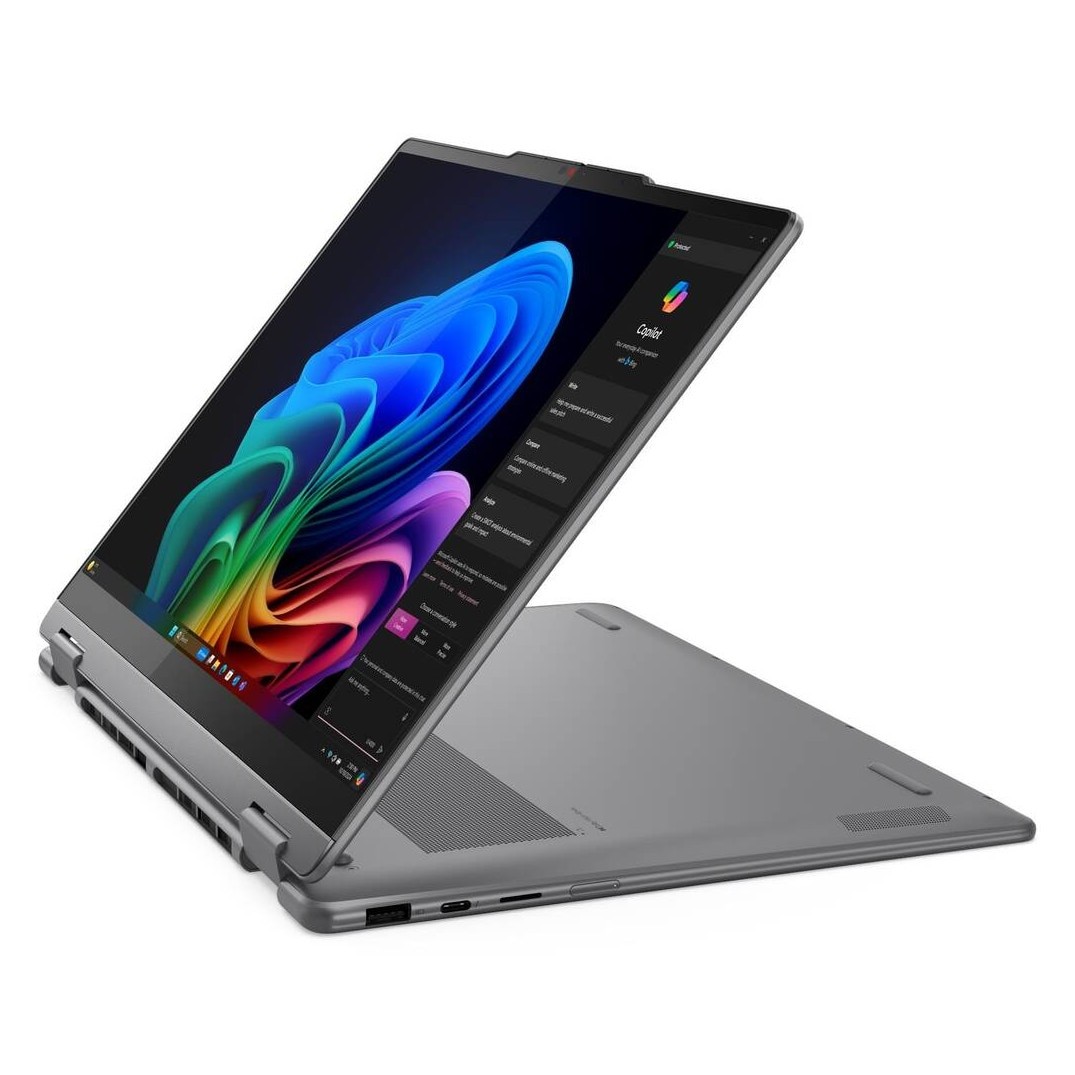 Laptop Lenovo Yoga 7 WUXGA 14 inch Intel Core Ultra 5 226V 16GB 512GB SSD Windows 11 Home Luna Grey