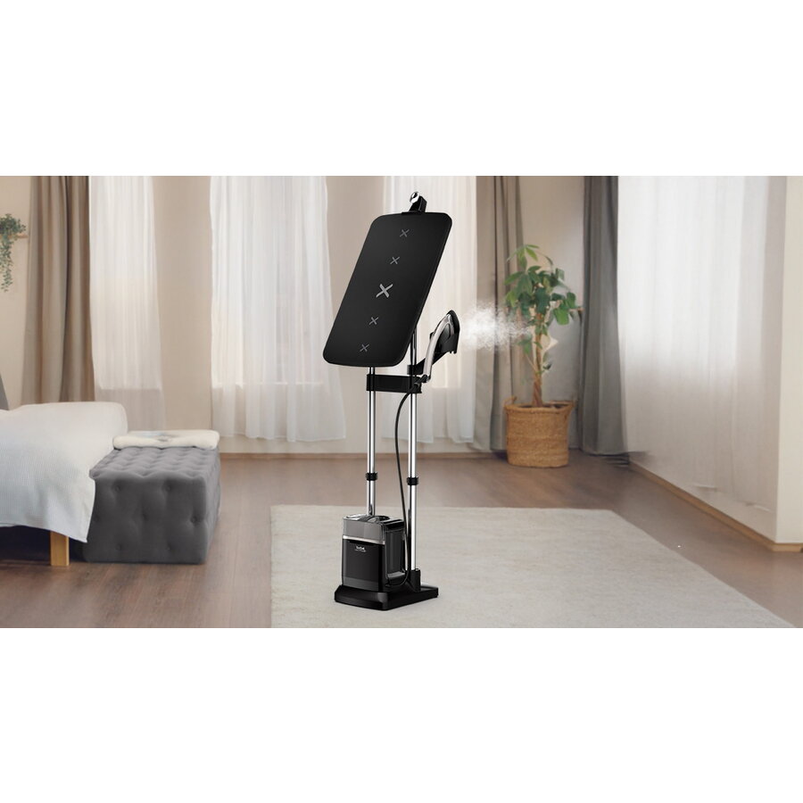 Aparat de calcat multifunctional Tefal Ixeo Power QT2028F0, 2170 W, 5.8 bari, jet de abur 350 g/min, abur variabil 100 g/min, masa de calcat Smart
