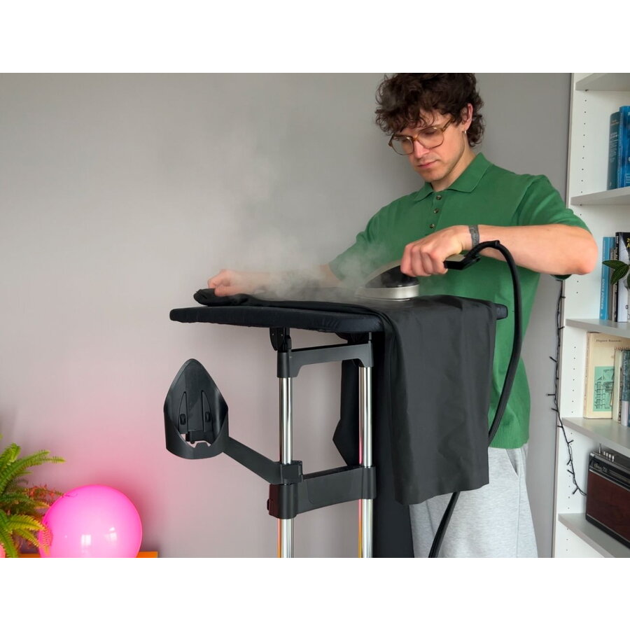 Aparat de calcat multifunctional Tefal Ixeo Power QT2028F0, 2170 W, 5.8 bari, jet de abur 350 g/min, abur variabil 100 g/min, masa de calcat Smart