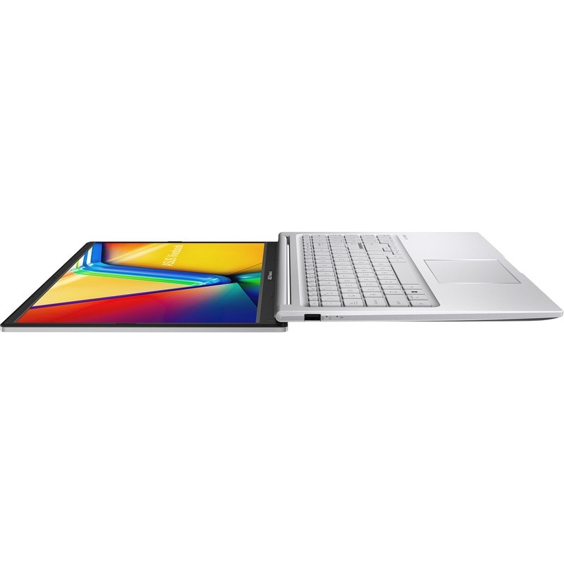 Laptop ASUS Vivobook 15 A1502VA cu procesor Intel® Core™ i5-13420H pana la 4.6GHz, 8 cores, 15.6'', Full HD, IPS, 32GB DDR4, 512GB SSD, Intel® HD Graphics, No OS, Cool Silver