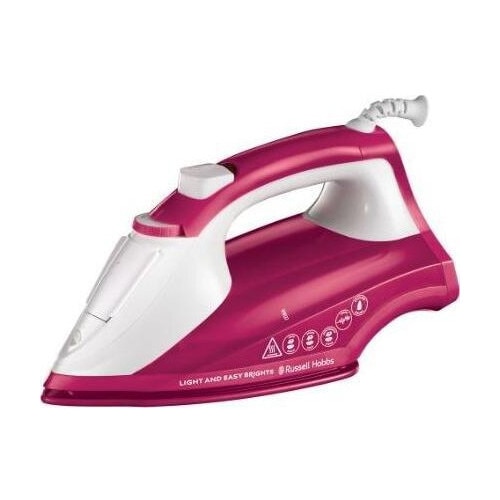 Light & Easy Brights Berry 26480-56, talpa ceramica colorata infuzata cu balsam, 2400 W, 115 g/min, roz/alb
