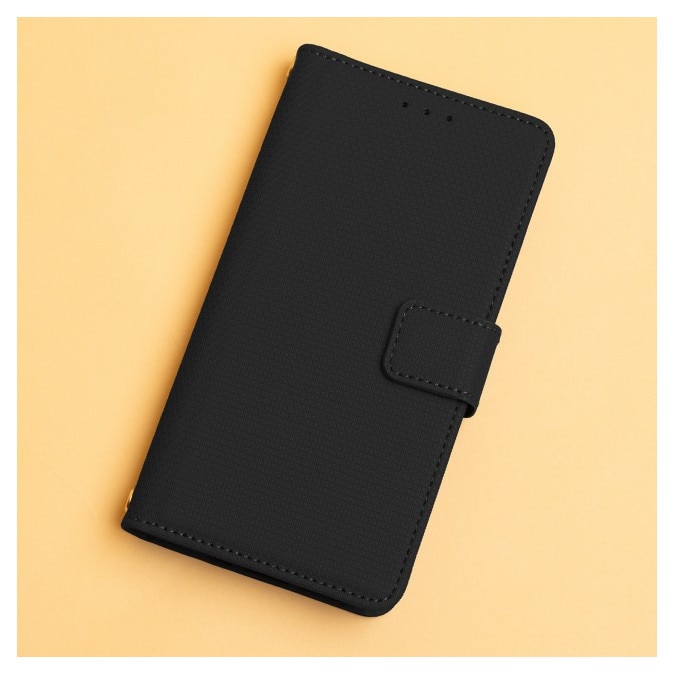 Husa Tip Flip Cover Upzz Smart Triangle Compatibila Cu Honor 600 LITE, Magnet, Functie Stand, Negru
