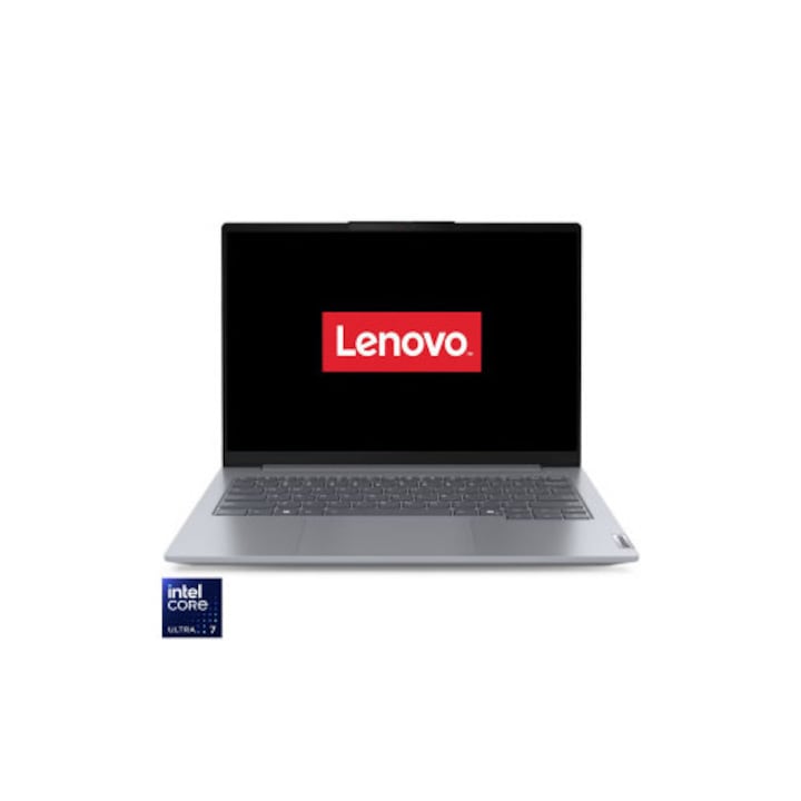 Laptop Lenovo ThinkBook 14 G7 IML, Intel Core Ultra 7 155H, 14inch, 16 nuclee, 64GB DDR5, SSD 500GB, Integrated Intel Arc Graphics, No OS, arctic grey