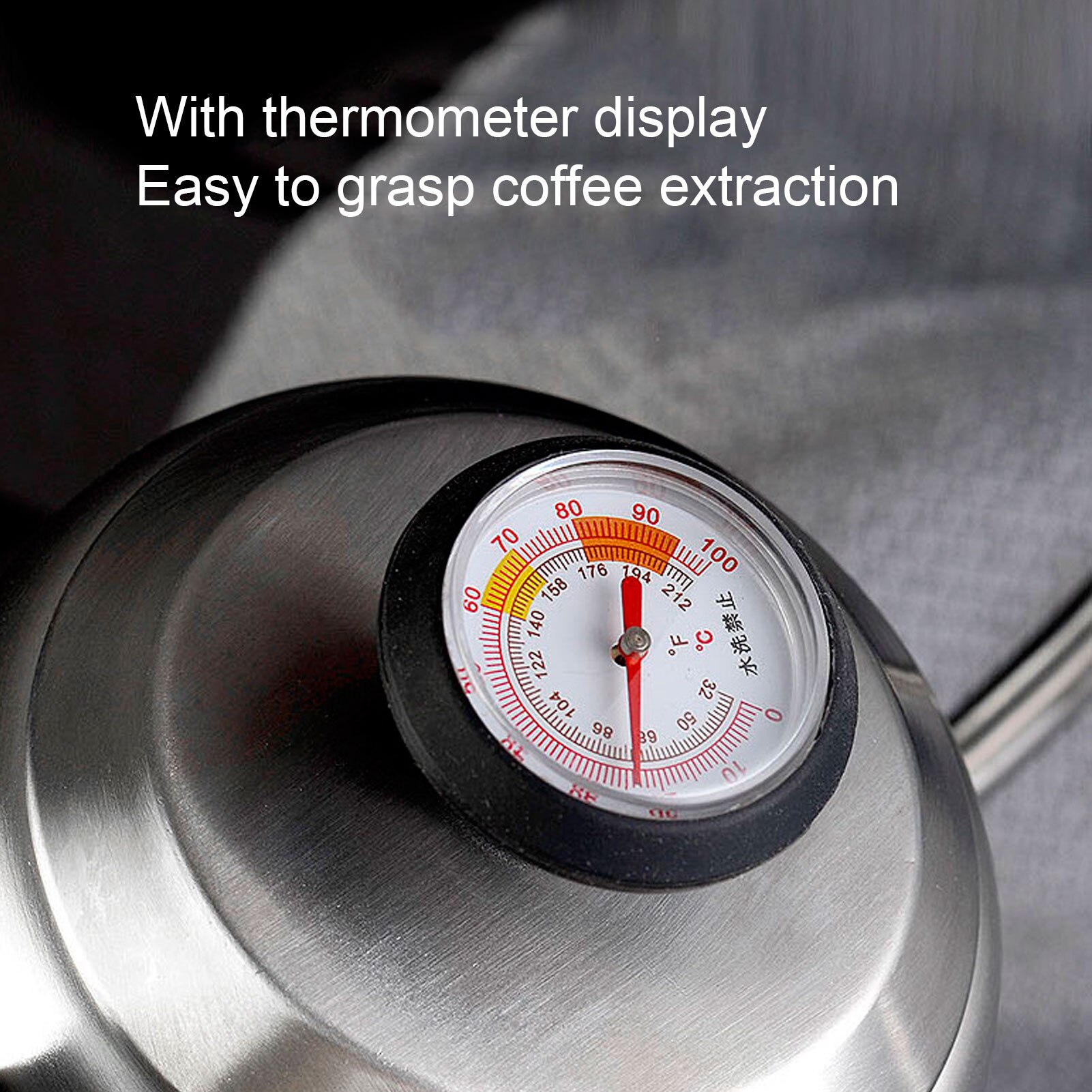 Cafetiera din otel inoxidabil, Cozevdnt, capacitate 1200ml