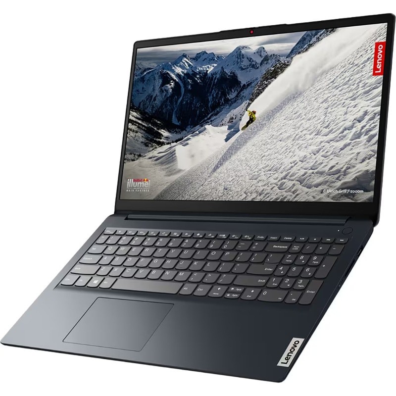 Laptop Lenovo IdeaPad cu procesor AMD Ryzen 5 5500U, 6 cores, 15.6", Full HD, 24GB DDR4, 1020 GB SSD, no os, Abyss Blue