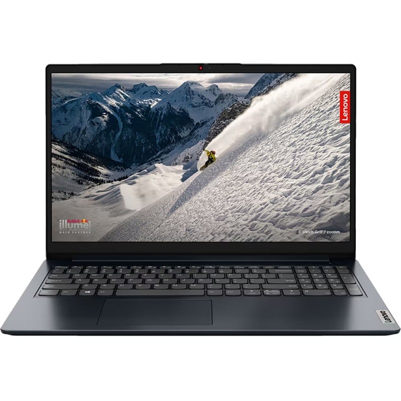 Laptop Lenovo IdeaPad cu procesor AMD Ryzen 5 5500U, 6 cores, 15.6", Full HD, 24GB DDR4, 1020 GB SSD, no os, Abyss Blue