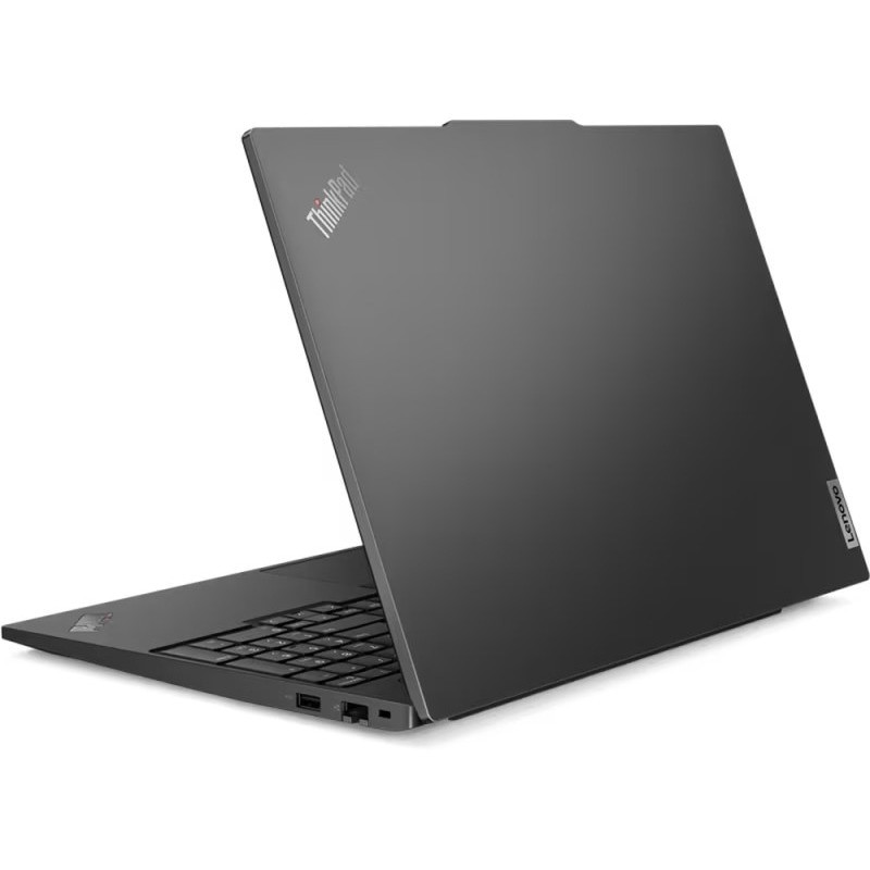 Laptop Lenovo ThinkPad E16 Gen 1 cu procesor Intel® Core™ i5-1335U pana la 4.6 GHz, 10 nuclee, 12 MB "16", WUXGA, IPS, 40GB DDR4, 2TB SSD, Intel® Iris® Xe Graphics, No OS, Graphite Black