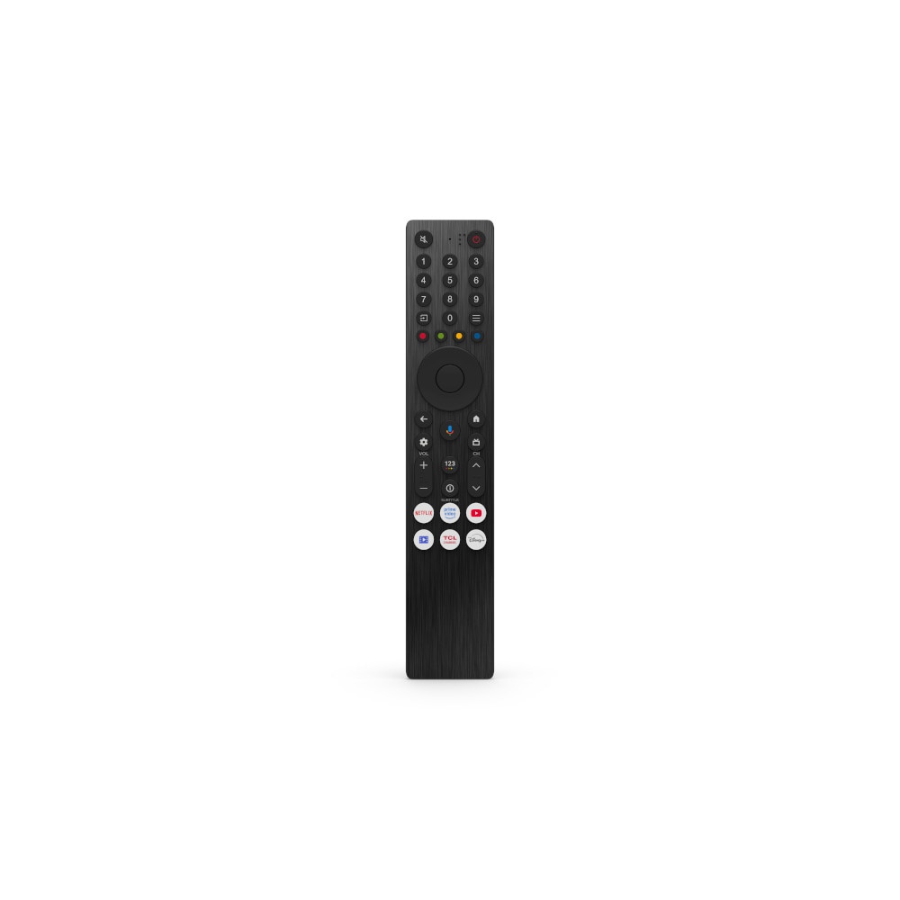 Televizor LED Smart TCL 55V6C, diagonala 139 cm, Ultra HD / 4K, clasa E, sistem operare Google TV, tehnologie HDR, Dolby Audio, Chromecast, T-Cast, Game Mode, negru