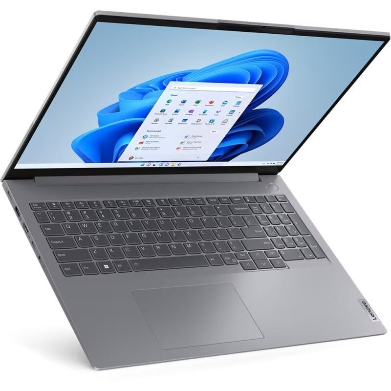 Laptop Lenovo 16'' ThinkBook 16 G6 IRL, WUXGA IPS, Procesor Intel® Core™ i5-1335U (12M Cache, up to 4.60 GHz), 64GB DDR5, 256GB SSD, Intel Iris Xe, No OS, Arctic Grey