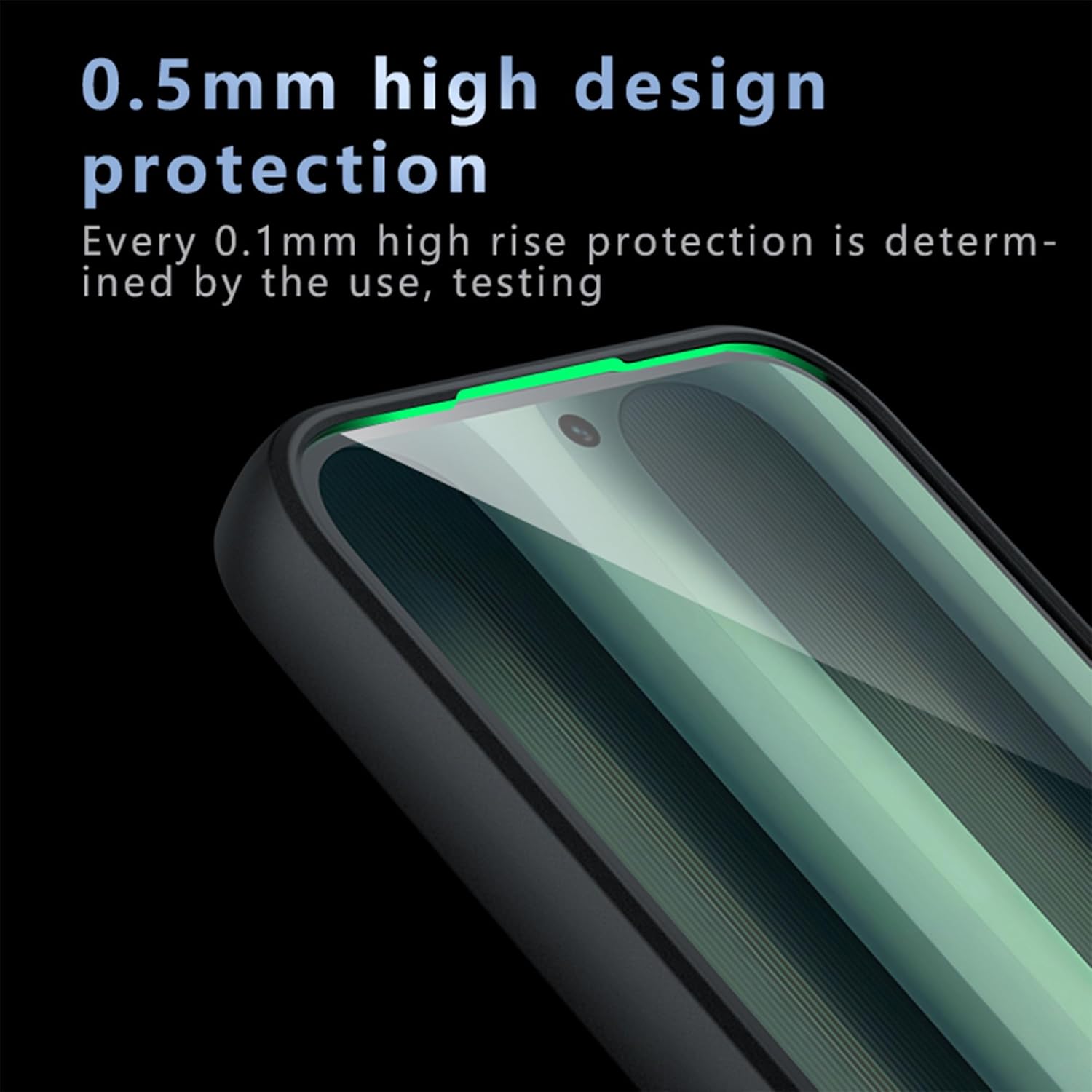 Husa pentru Honor 600 Pro cu protectie pentru lentile si MagFit EasyCharge, Ghost Series Anti-ingalbenire, frosted - negru