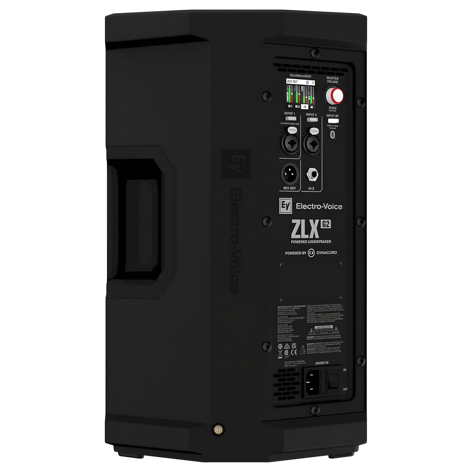 Coloana activa Electro-Voice ZLX-8P-G2, woofer 8 inch, driver 1,4 inch titan, 1000 W clasa D, DSP cu 5 preseturi, negru