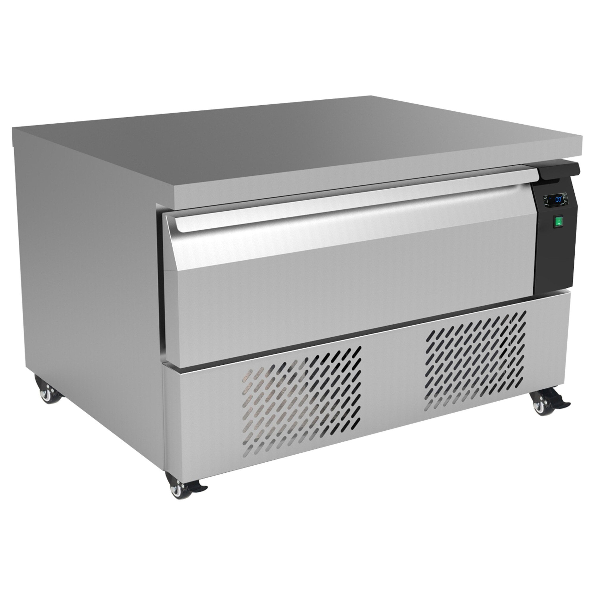 Banc de lucru refrigerat convertibil Refrigerare/Congelare, 1 sertar independent, compatibila 2 x GN 1/1, CombiSteel