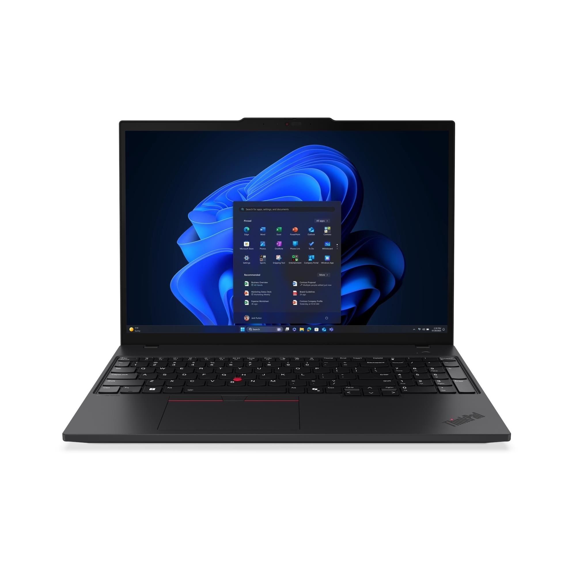 Laptop Lenovo ThinkPad T16 G4 21QE004CRI, 16 inch 1920 x 1200, Intel 255U 12 C / 14 T, 2.4 GHz - 5.2 GHz, 12 MB cache, 32 GB DDR5, 512 GB SSD, Intel Graphics, Windows 11 Pro