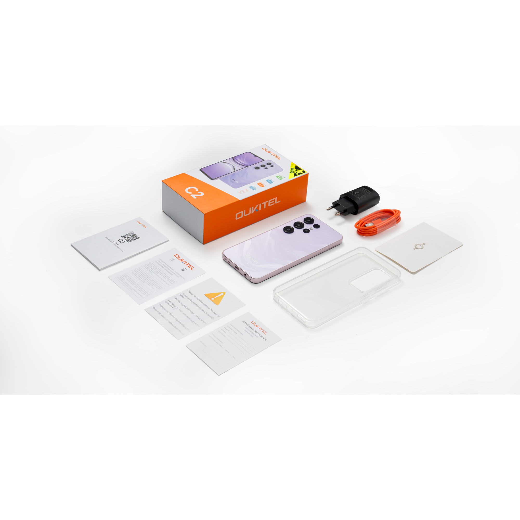 Oukitel C2 6.52" 64GB/4GB 5000mAh Auriu
