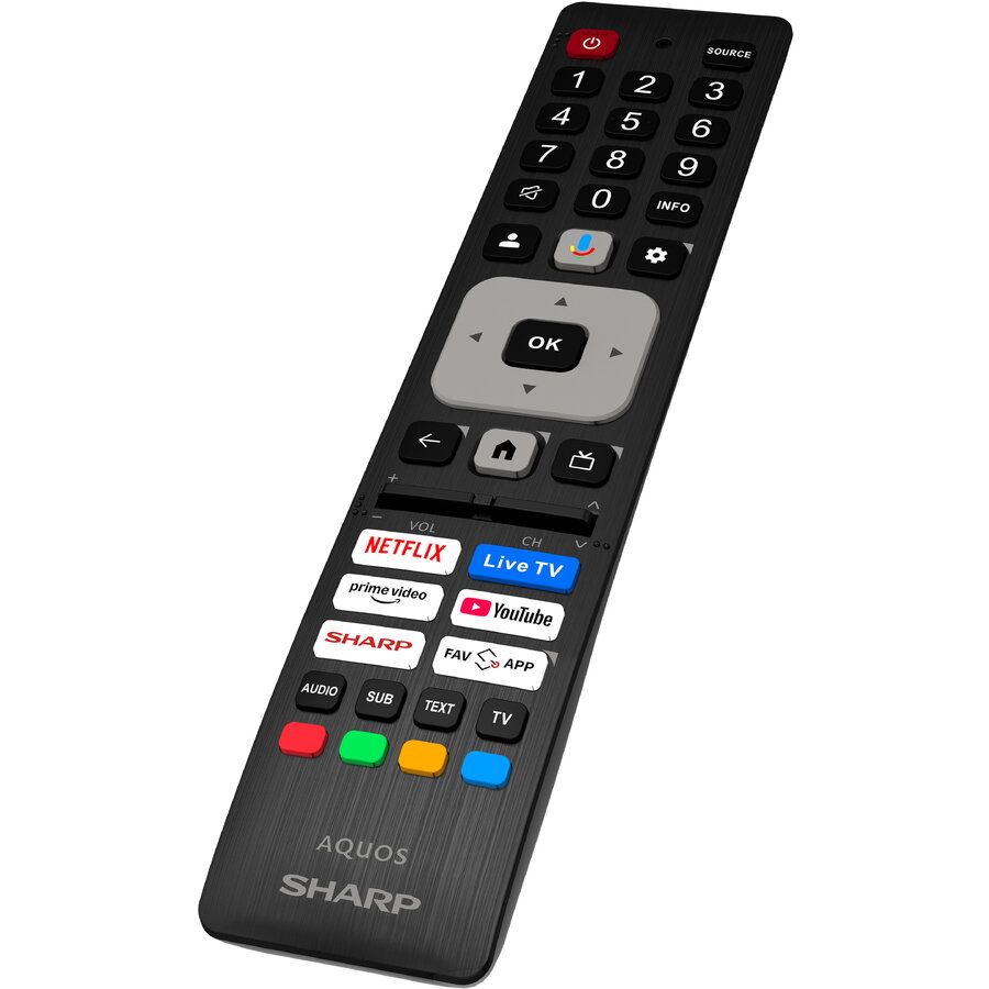 Televizor Sharp 50HP6265E 50" (126cm), 3840 x 2160 (Ultra HD 4K), QLED, Google TV, Negru