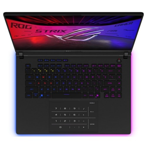 Laptop ASUS ROG Strix Scar 16 inch 2.5K Intel Core Ultra 9 275HX 64GB 2TB SSD RTX 5080 Free Dos Black