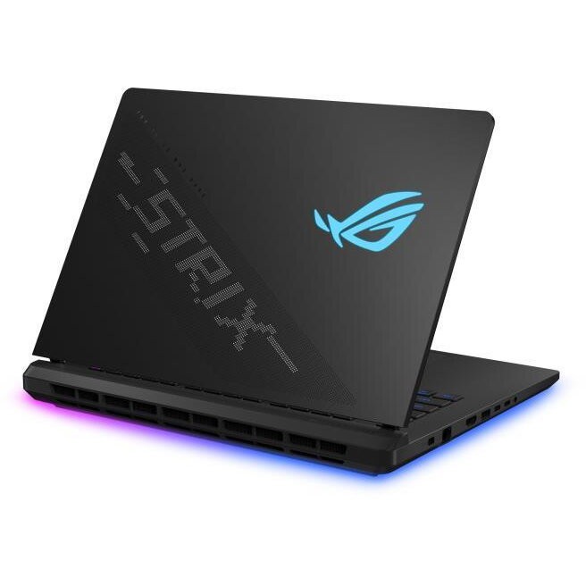 Laptop ASUS ROG Strix Scar 16 inch 2.5K Intel Core Ultra 9 275HX 64GB 2TB SSD RTX 5080 Free Dos Black